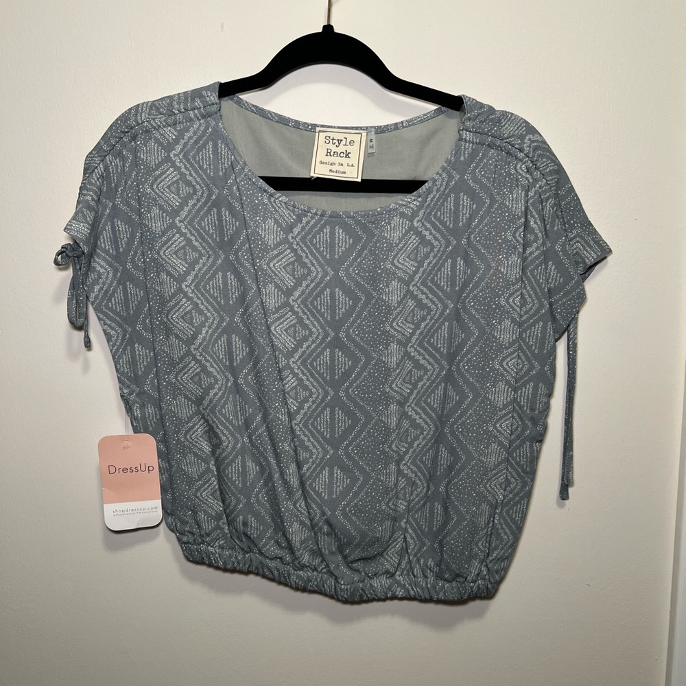 Womens Blue Blouse
